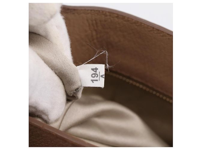 Borsa a mano Miu Miu Madras in pelle beige e oro autentica 207444 D'oro - vista 12