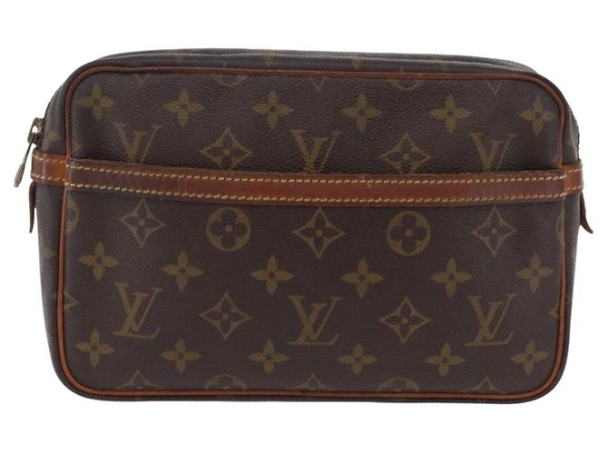 LOUIS VUITTON Monogram Compiegne 23 Clutch Bag M51847 LV Auth 207598 Monograma - vista 13