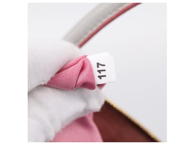 Borsa a mano Miu Miu Madras in pelle 2way Grigio Oro Auth am12683V Marrone D'oro - vista 11