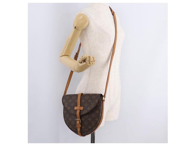 LOUIS VUITTON Borsa a tracolla Monogram Chantilly MM M51233 LV Auth ep15896 Monogramma - vista 31