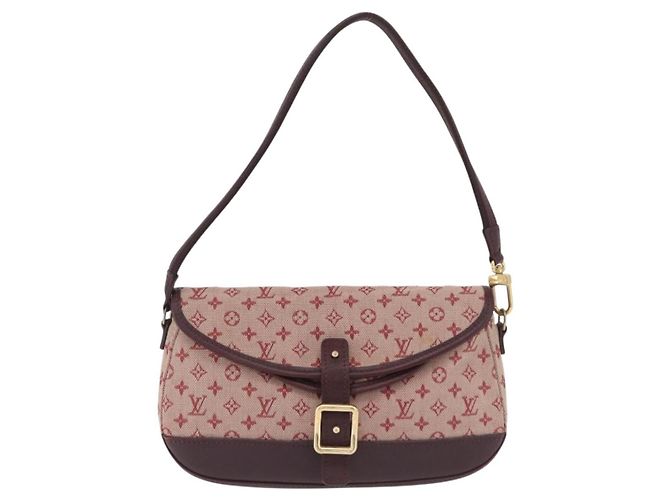 LOUIS VUITTON Monogram Mini Marjoly Hand Bag Red M92691 LV Auth 202527A Vermelho - vista 13