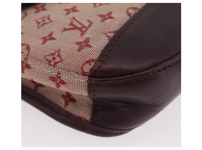 LOUIS VUITTON Monogram Mini Marjoly Hand Bag Red M92691 LV Auth 202527A Vermelho - vista 15