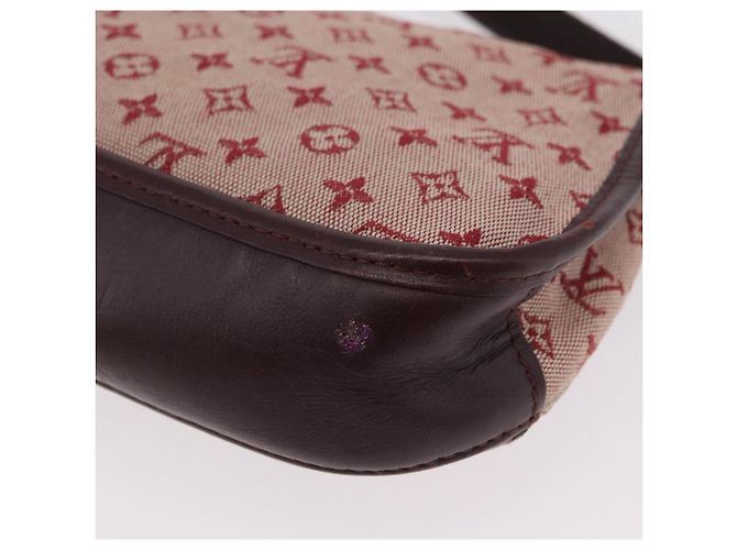 LOUIS VUITTON Monogram Mini Marjoly Hand Bag Red M92691 LV Auth 202527A Vermelho - vista 18