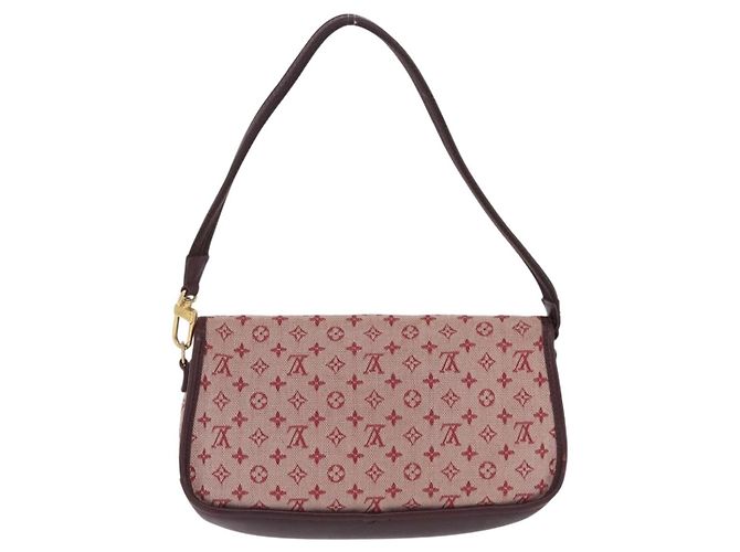 LOUIS VUITTON Monogram Mini Marjoly Hand Bag Red M92691 LV Auth 202527A Vermelho - vista 2