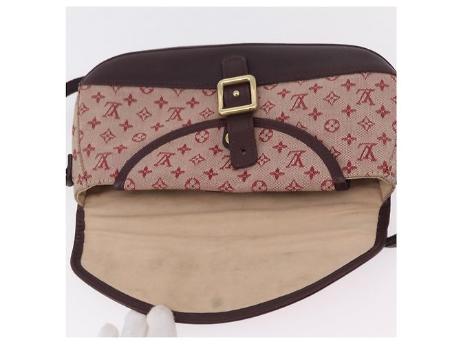 LOUIS VUITTON Monogram Mini Marjoly Hand Bag Red M92691 LV Auth 202527A Vermelho - vista 21
