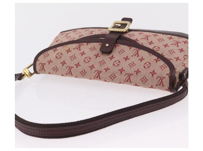 LOUIS VUITTON Monogram Mini Marjoly Hand Bag Red M92691 LV Auth 202527A Vermelho - vista 7