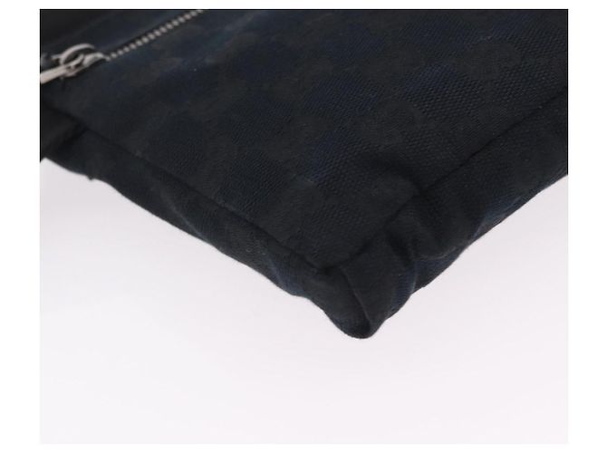 Borsello da vita GUCCI GG Canvas Nero Argento 28566 Auth hk4213V - vista 17
