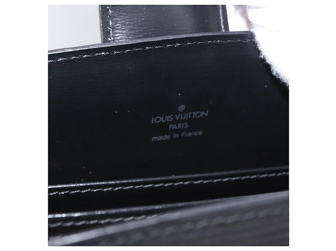 LOUIS VUITTON Epi Capuchin Schultertasche Schwarz M52342 LV Auth ep16291A - Ansicht 23