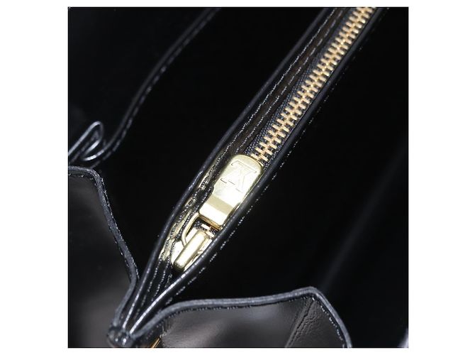 LOUIS VUITTON Epi Capuchin Schultertasche Schwarz M52342 LV Auth ep16291A - Ansicht 29