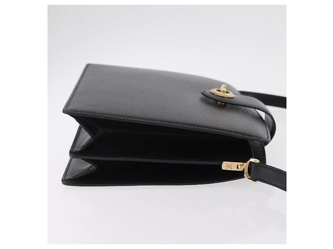 LOUIS VUITTON Epi Capuchin Schultertasche Schwarz M52342 LV Auth ep16291A - Ansicht 3
