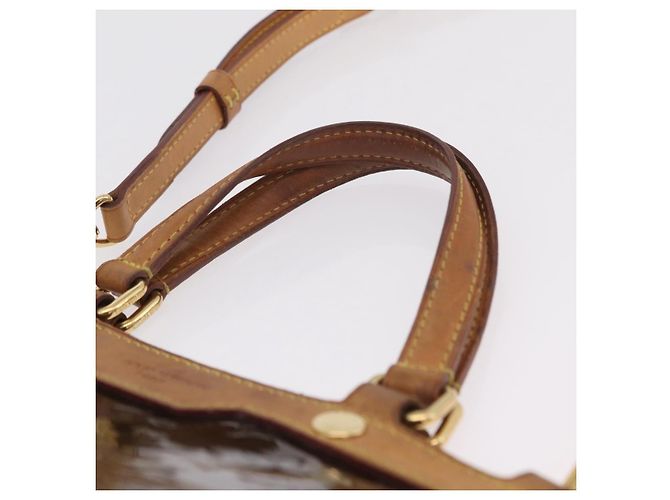 LOUIS VUITTON Monogram Vernis Blair MM Hand Bag Amarante M91619 LV Auth BA16111 Bordeaux - Ansicht 15