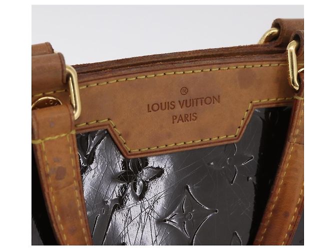 LOUIS VUITTON Monogram Vernis Blair MM Hand Bag Amarante M91619 LV Auth BA16111 Bordeaux - Ansicht 26