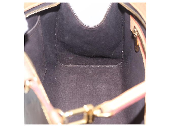 LOUIS VUITTON Monogram Vernis Blair MM Hand Bag Amarante M91619 LV Auth BA16111 Bordeaux - Ansicht 30