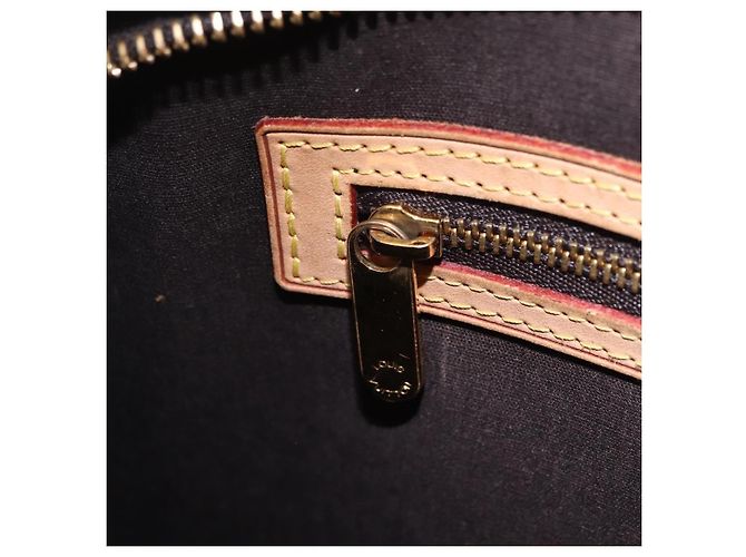 LOUIS VUITTON Monogram Vernis Blair MM Hand Bag Amarante M91619 LV Auth BA16111 Bordeaux - Ansicht 31