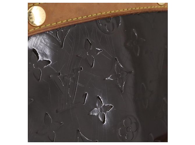 LOUIS VUITTON Monogram Vernis Blair MM Hand Bag Amarante M91619 LV Auth BA16111 Bordeaux - Ansicht 4