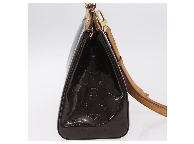 LOUIS VUITTON Monogram Vernis Blair MM Hand Bag Amarante M91619 LV Auth BA16111 Bordeaux - Ansicht 6