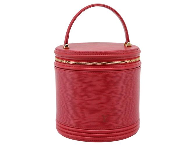 LOUIS VUITTON Epi Cannes Handtasche Rot M48037 LV Auth ep16376A - Ansicht 13