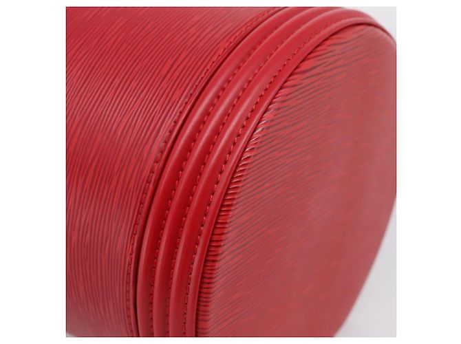 LOUIS VUITTON Epi Cannes Handtasche Rot M48037 LV Auth ep16376A - Ansicht 15