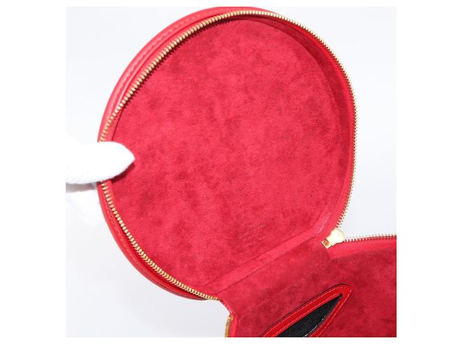 LOUIS VUITTON Epi Cannes Handtasche Rot M48037 LV Auth ep16376A - Ansicht 20