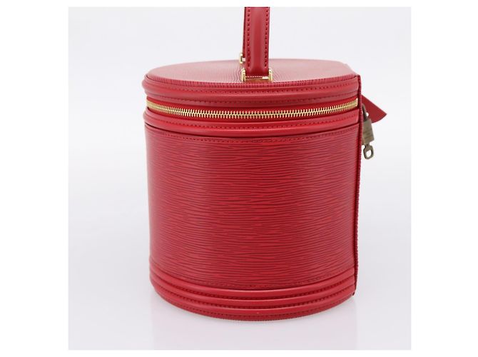 LOUIS VUITTON Epi Cannes Handtasche Rot M48037 LV Auth ep16376A - Ansicht 4