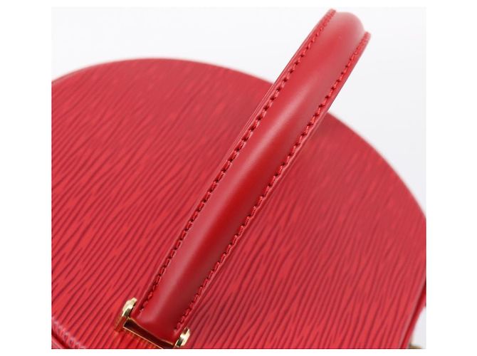 LOUIS VUITTON Epi Cannes Handtasche Rot M48037 LV Auth ep16376A - Ansicht 7