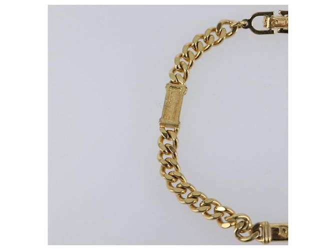 Bracciale Christian Dior metallo Gold Auth 205486 D'oro - vista 13