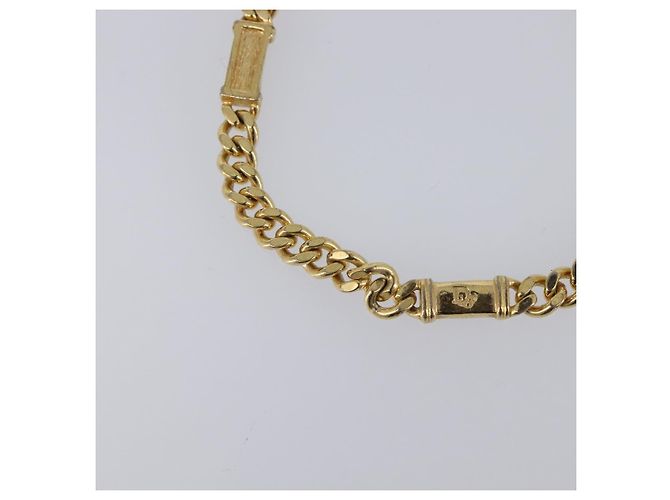Bracciale Christian Dior metallo Gold Auth 205486 D'oro - vista 14