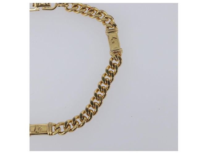 Bracciale Christian Dior metallo Gold Auth 205486 D'oro - vista 16