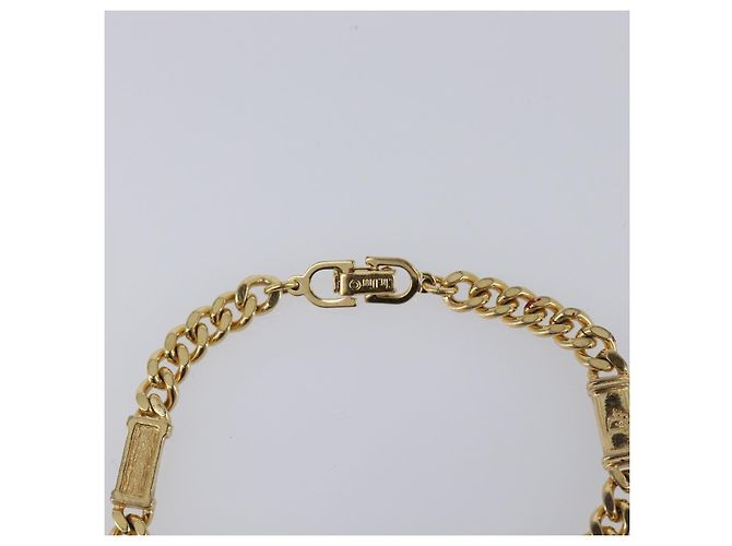 Bracciale Christian Dior metallo Gold Auth 205486 D'oro - vista 18