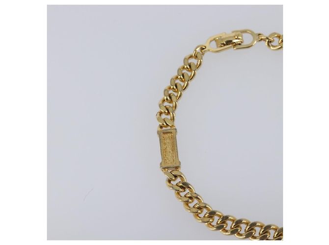 Bracciale Christian Dior metallo Gold Auth 205486 D'oro - vista 4