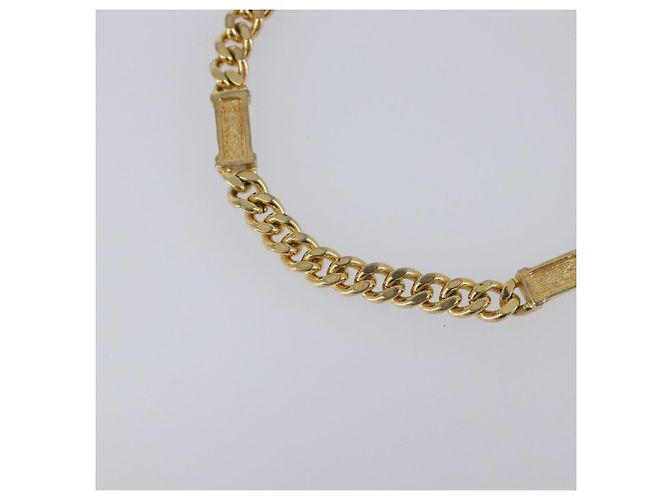 Bracciale Christian Dior metallo Gold Auth 205486 D'oro - vista 5