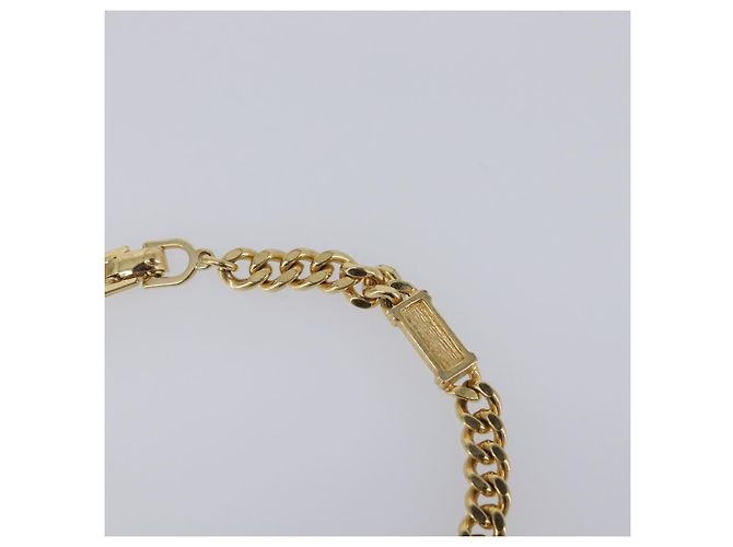 Bracciale Christian Dior metallo Gold Auth 205486 D'oro - vista 8