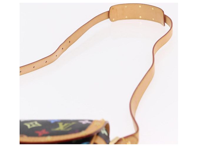 LOUIS VUITTON Monogram Multicolor Sologne Shoulder Bag Black M92639 Auth ka6471V Noir - vue 14