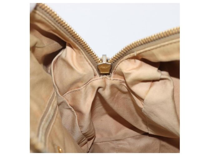 Borsa a mano Miu Miu in pelle oro autentica 205996 D'oro - vista 25