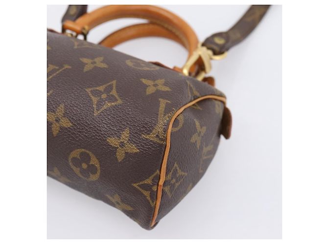 LOUIS VUITTON Sac à main Monogram Mini Speedy M41534 LV Auth 207477V Monogramme - vue 16