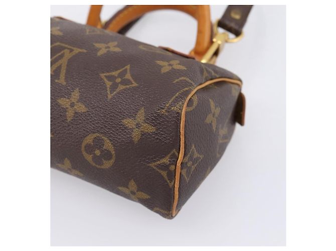 LOUIS VUITTON Sac à main Monogram Mini Speedy M41534 LV Auth 207477V Monogramme - vue 18