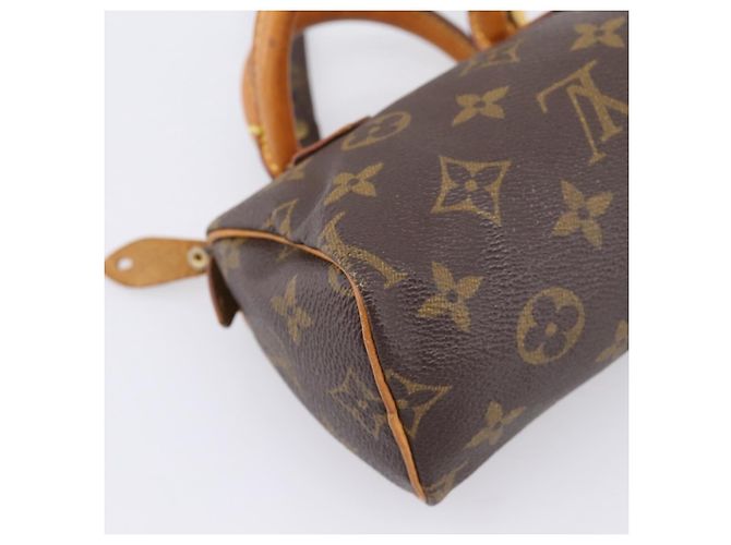 LOUIS VUITTON Sac à main Monogram Mini Speedy M41534 LV Auth 207477V Monogramme - vue 19