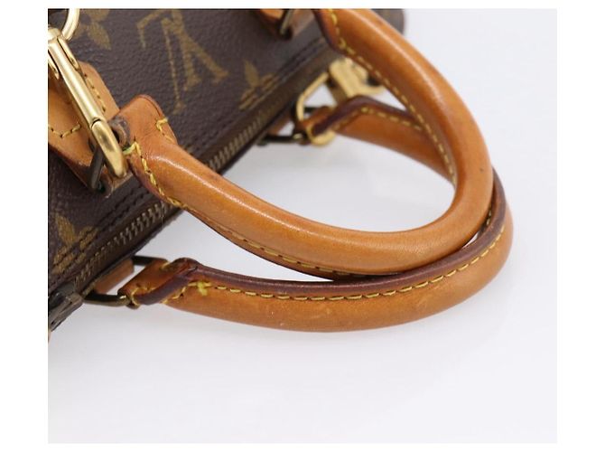 LOUIS VUITTON Sac à main Monogram Mini Speedy M41534 LV Auth 207477V Monogramme - vue 7