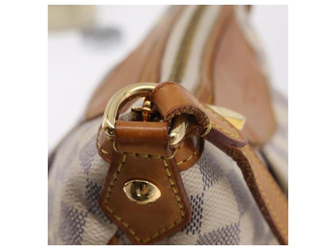 LOUIS VUITTON Damier Azur Siracusa PM Shoulder Bag N41113 LV Auth 206447A - vista 20