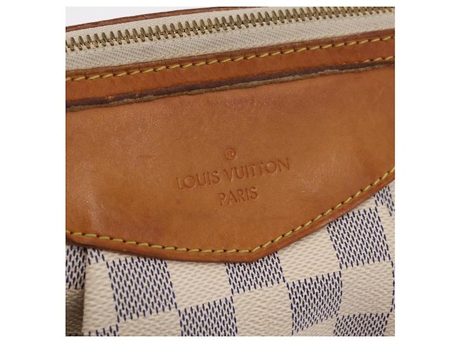 LOUIS VUITTON Damier Azur Siracusa PM Shoulder Bag N41113 LV Auth 206447A - vista 21