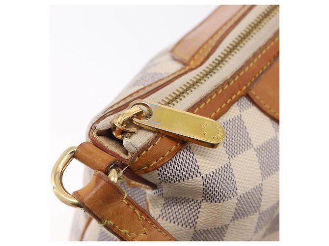LOUIS VUITTON Damier Azur Siracusa PM Shoulder Bag N41113 LV Auth 206447A - vista 22