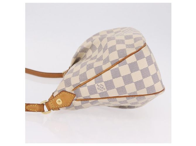 LOUIS VUITTON Damier Azur Siracusa PM Shoulder Bag N41113 LV Auth 206447A - vista 4