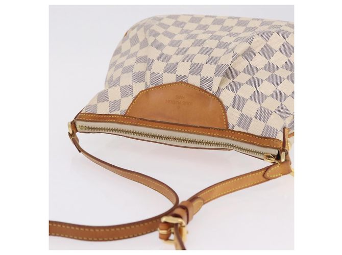 LOUIS VUITTON Damier Azur Siracusa PM Shoulder Bag N41113 LV Auth 206447A - vista 6