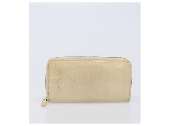 LOUIS VUITTON Monogram Long Wallet 2 Set Beige LV Auth ar14329 Monograma - vista 11