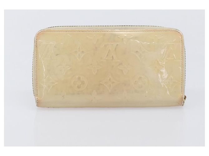 LOUIS VUITTON Monogram Long Wallet 2 Set Beige LV Auth ar14329 Monograma - vista 12