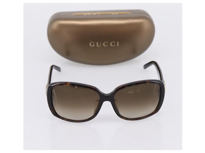 GUCCI Sunglasses plastic Brown Auth 205501M - view 12
