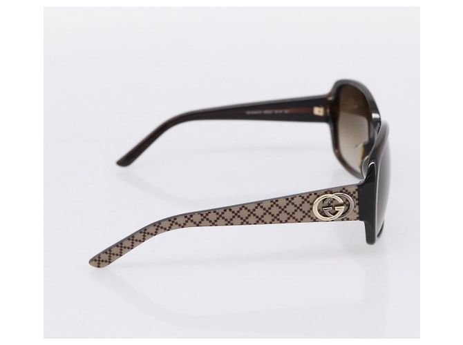 GUCCI Sunglasses plastic Brown Auth 205501M - view 3