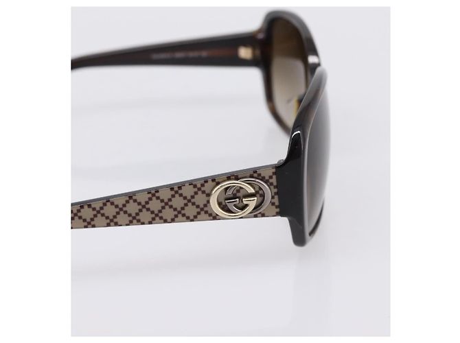 GUCCI Sunglasses plastic Brown Auth 205501M - view 4