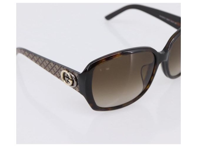 GUCCI Sunglasses plastic Brown Auth 205501M - view 7