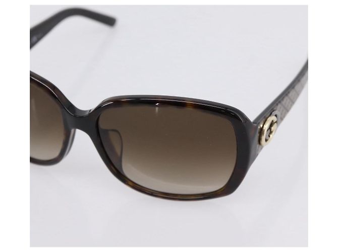 GUCCI Sunglasses plastic Brown Auth 205501M - view 8